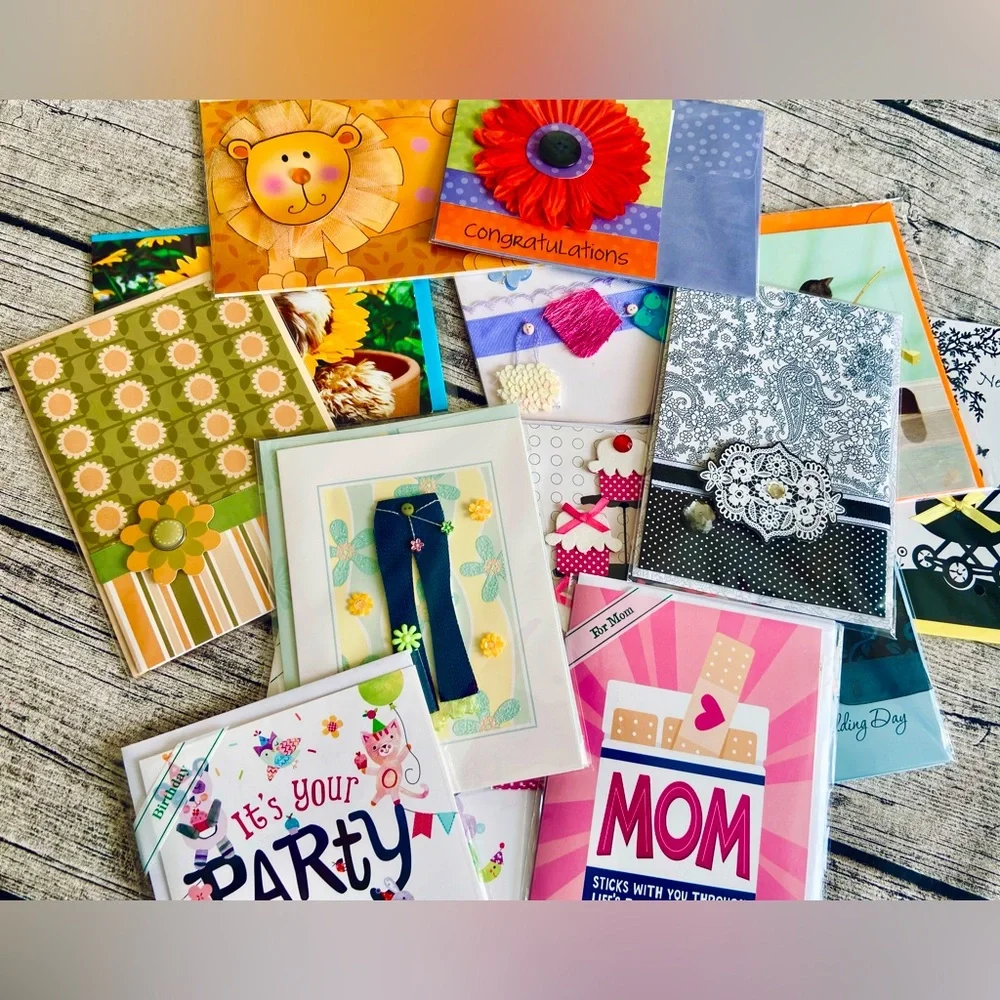 Lot of 3 greeting cards. Trader Joe’s brand.